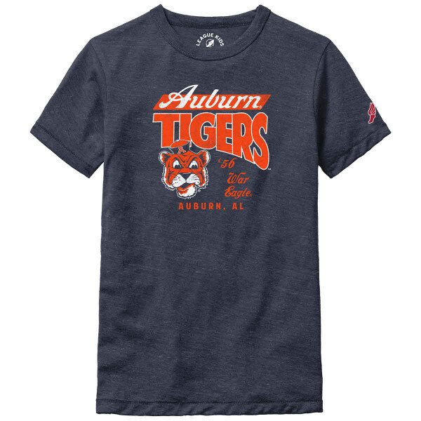 AU Navy Beanie Tiger Youth Tee